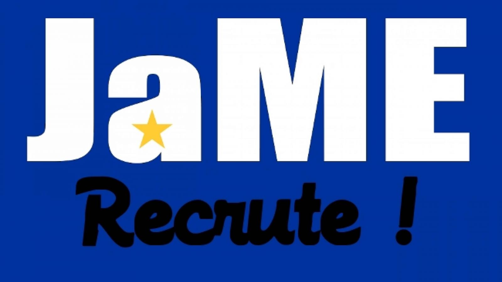 Recrutement de rédacteurs © JaME