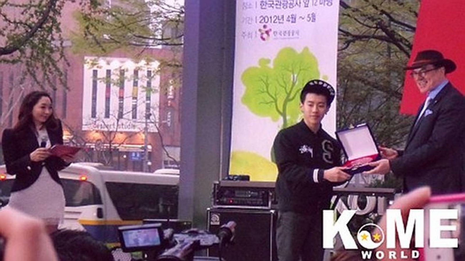 Jay Park as R-16 B-Boy Competition Ambassador © KoME World