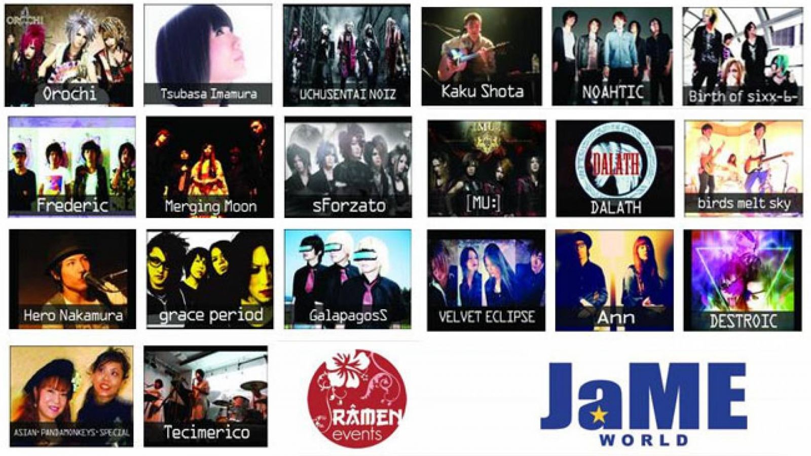 Vota en el concurso de bandas de Râmen & JaME © All rights reserved