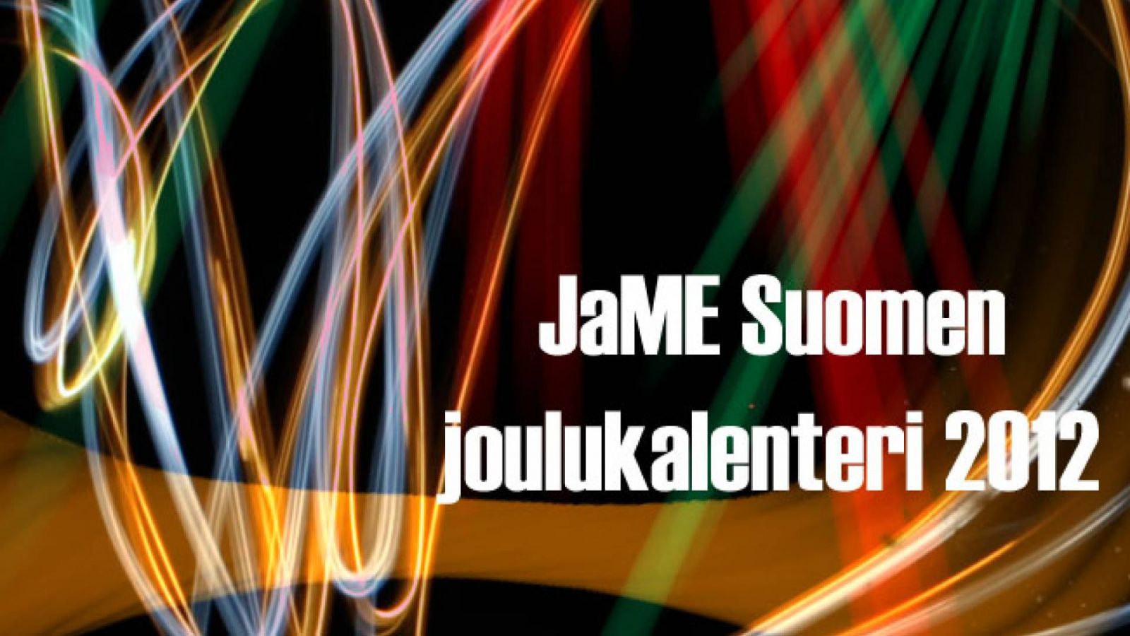 JaME Suomen joulukalenteri 2012 © rreichu, JaME Suomi