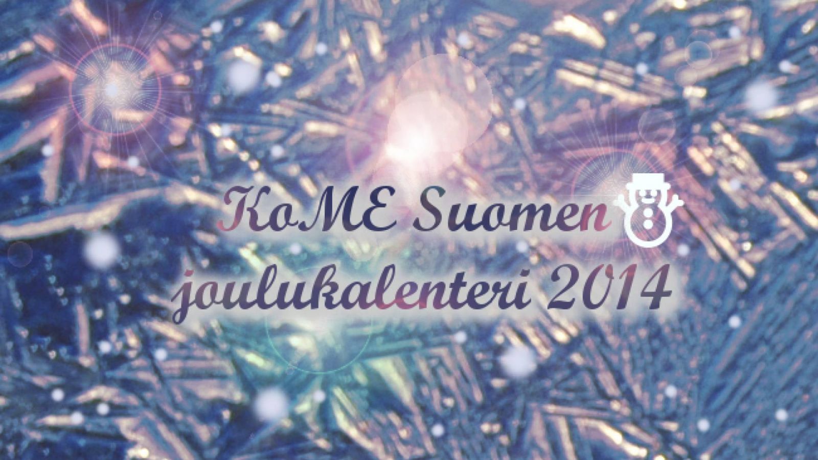 KoME Suomen joulukalenteri: luukku 21 © KoME Suomi