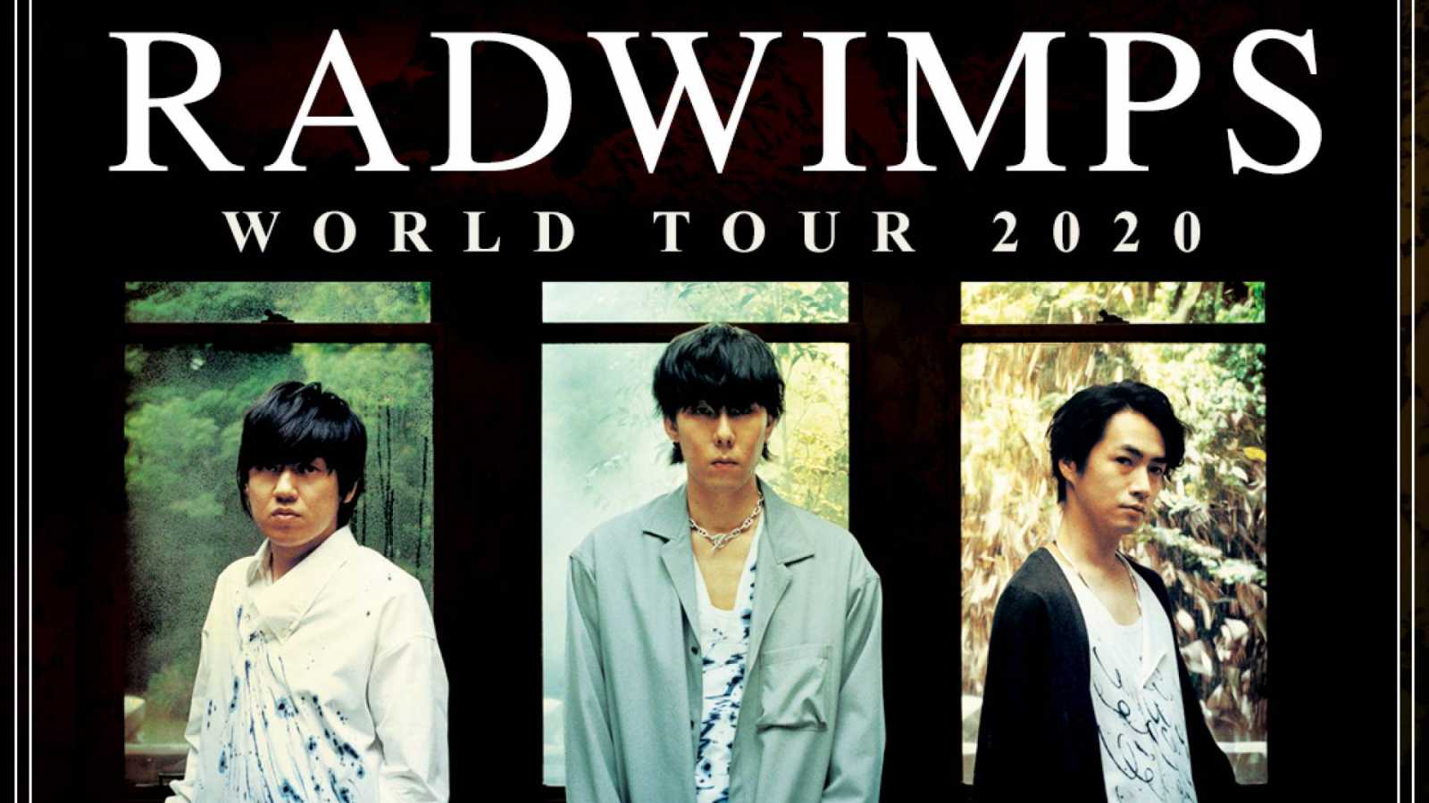 RADWIMPS Announce World Tour © UNIVERSAL MUSIC JAPAN